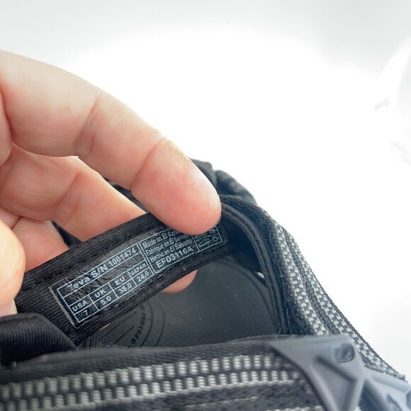 Teva Men's Terra Fi Sandal Size 7 Gray Black Outdoor Hiking Adjustable Comfy - Picture 13 of 14